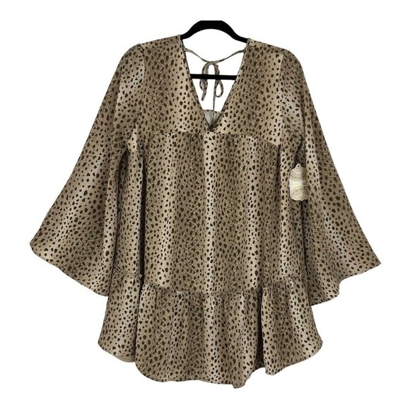 Altard State Womens Size Small Brown Tunic Dress New - Picture 1 of 4